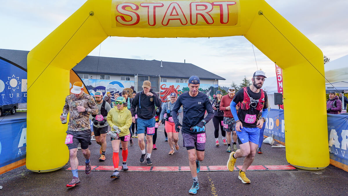 Runners enjoying the scenic course at RUN LOVE RUN.