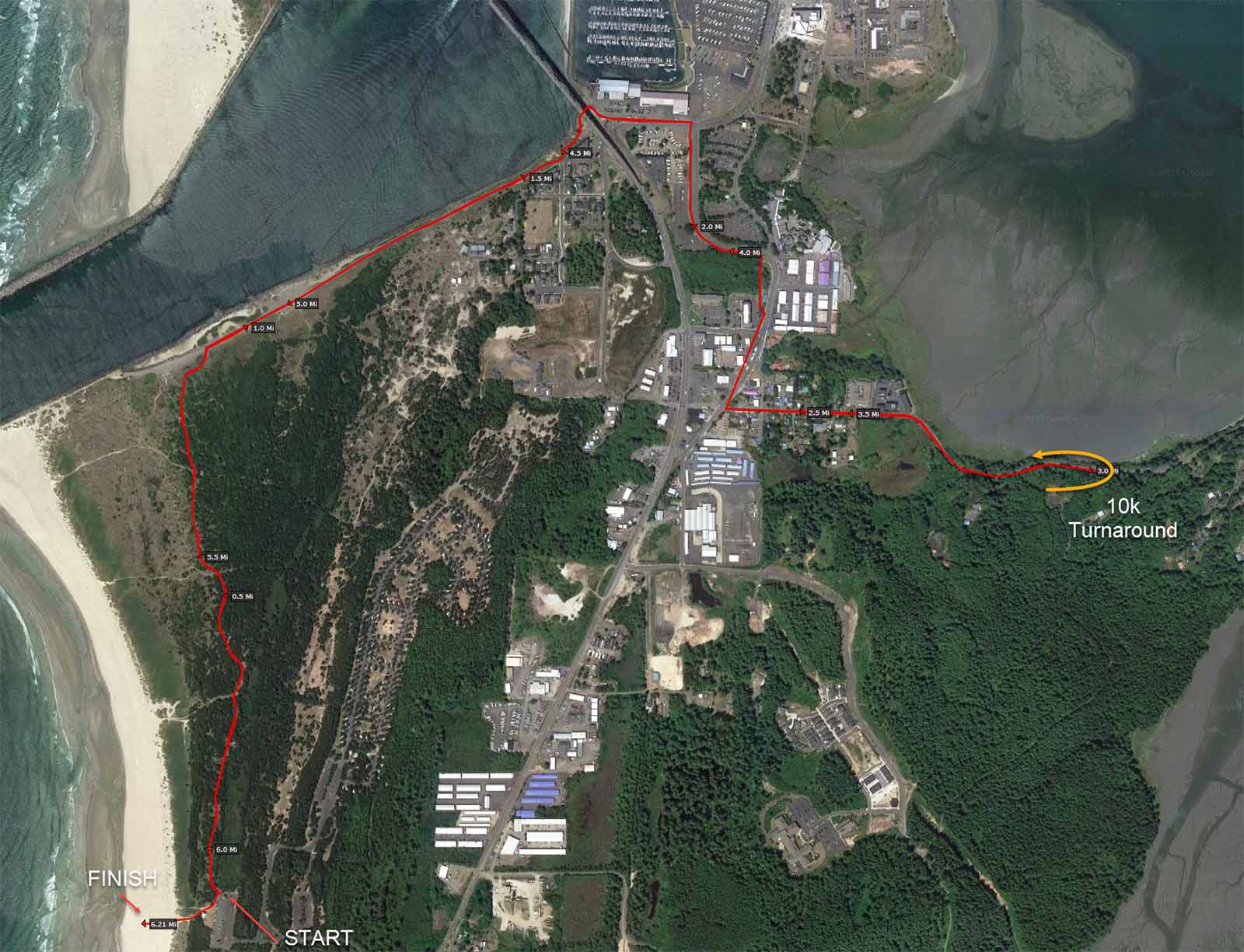 10K Route Map